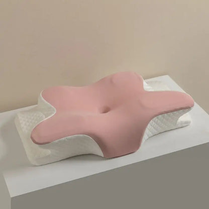 Sunmmer Cold Sleeping Memory Pillow Slow Rebound Memory Cotton Pillow Neck Pillow Butterfly Pillow Cervical Pillow