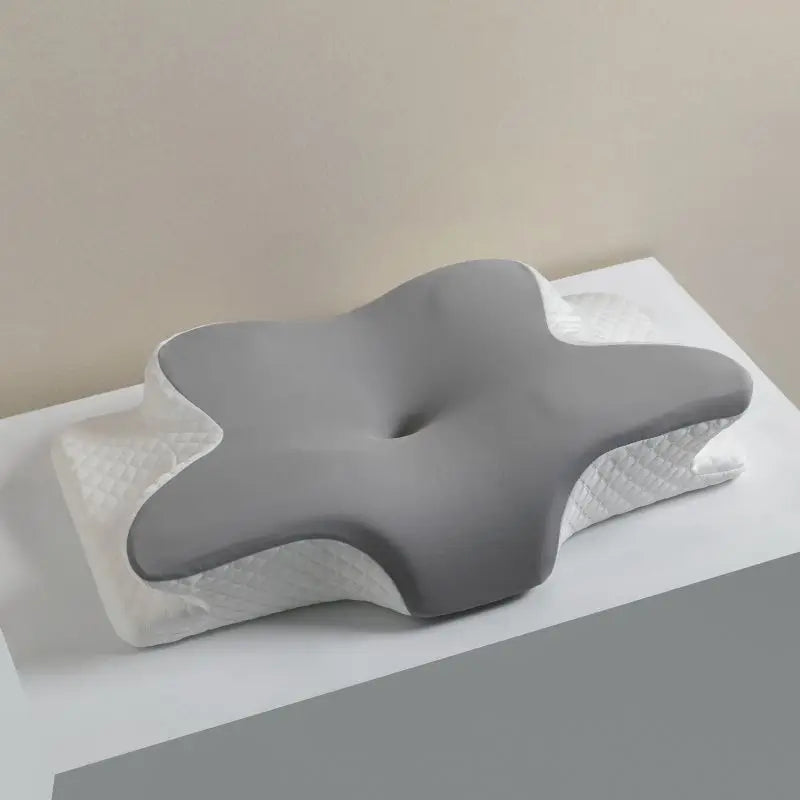Sunmmer Cold Sleeping Memory Pillow Slow Rebound Memory Cotton Pillow Neck Pillow Butterfly Pillow Cervical Pillow